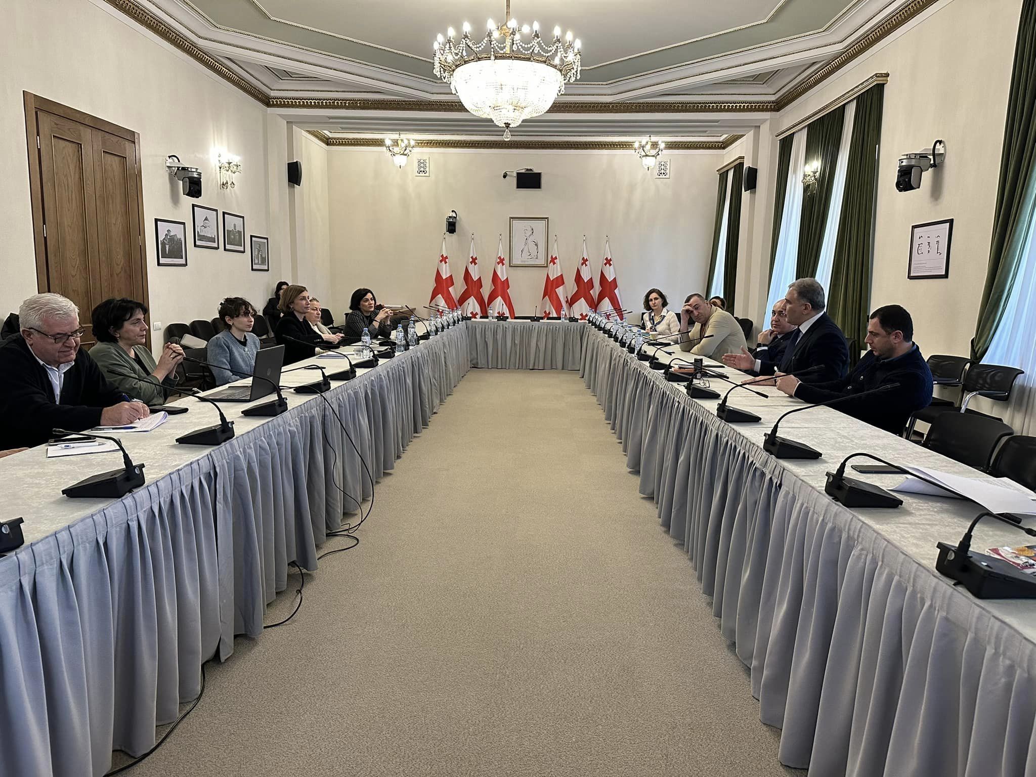 A joint coordination meeting was held in the Parliament of Georgia